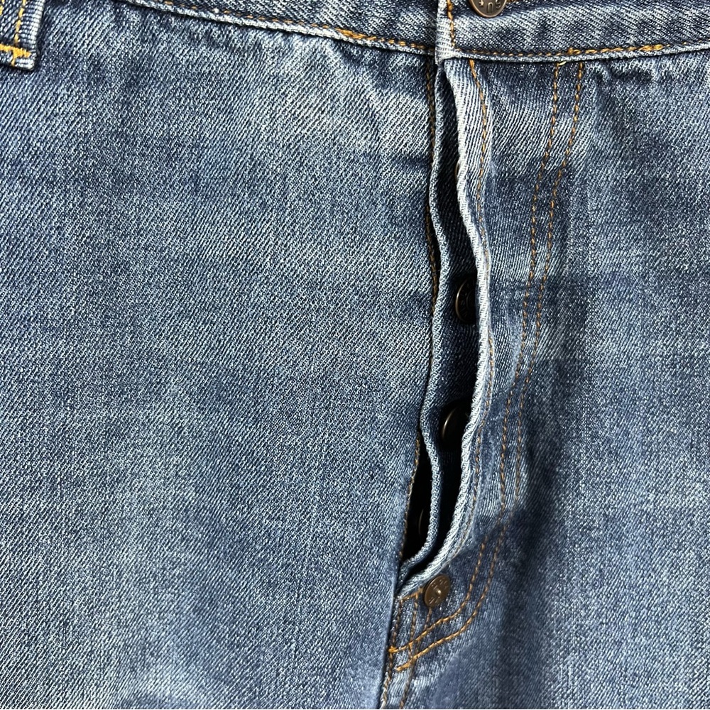 Evisu Jeans Men Size 40 Button Fly 40x31 EUC - Picture 6 of 10